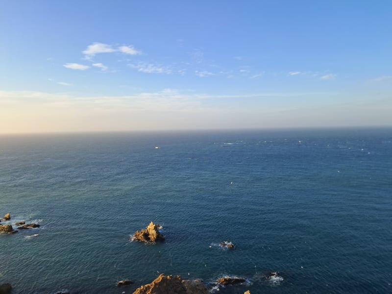 Cape Spartel lighthouse above the Atlantic