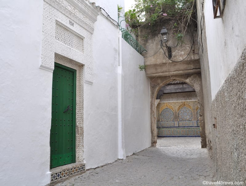 Historic Tangier Medina lanes and Kasbah architecture