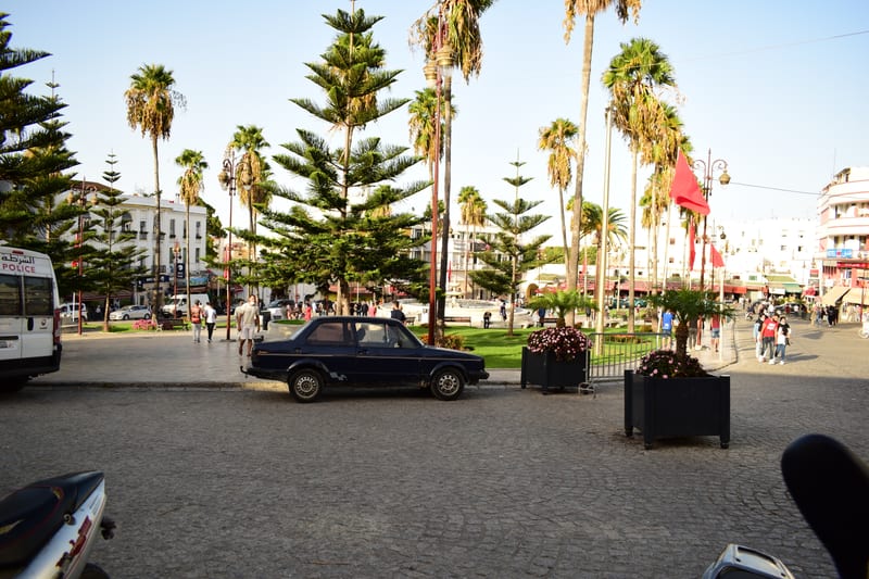 Tangier Medina markets and artisan stalls