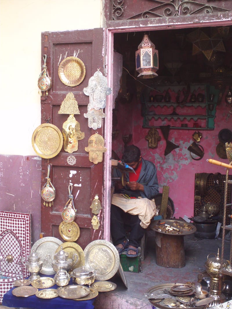 Walking Tangier Medina from the cruise terminal